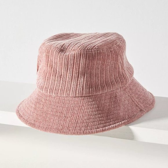 NWT Anthropologie + San Diego Hat Co. Cozy and Chic Bucket Hat Rose (ONE SIZE) main image 11